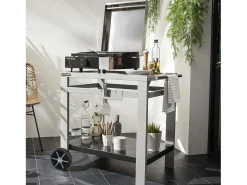 Cook'in Garden - Plancha eléctrica + tapa de hierro fundido FINESTA - 2,5 kW