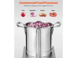 Cortador de Verduras SucceBuy Robot de Cocina y Picadora 4 L - 550 W - Alto Rendimiento