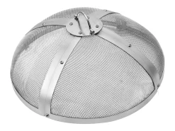 Cubierta SucceBuy de Protección Antichispas de 50.8cm, Cubierta de Acero Robusto Reforzado, Cubierta de Hogar al Aire Libre con Parte Superior de Apertura Fácil