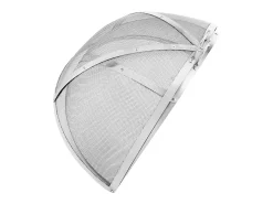 Cubierta SucceBuy de Protección Antichispas para Hogar Redondo de Leña de 76.2cm en Acero Inoxidable, Accesorios Redondos para Anillo de Hogar al Aire Libre