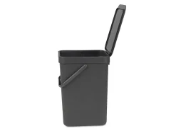 Cubo de basura Brabantia Sort & Go 12L Gris Oscuro - 109805