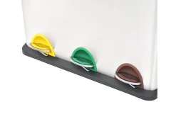 Cubo de basura de acero inoxidable de 46 x 26,5 x 39,5 cm 24 litros 02_0006060
