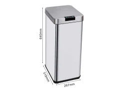 Cubo de basura de cocina automático 50L PARKSIDE