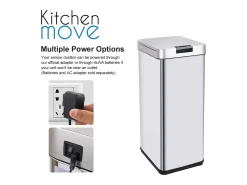 Cubo de basura de cocina automático 50L PARKSIDE