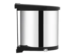 Cubo de basura de cocina empotrado 12 litros acero inoxidable 02_0006040