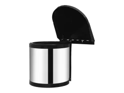 Cubo de basura de cocina integrado de acero inoxidable 8 litros 02_0006084