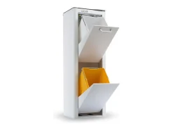 Cubo de basura para la cocina - Cubo de reciclaje - 2 compartimentos de 20L - CUBEK