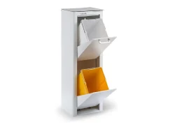 Cubo de basura para la cocina - Cubo de reciclaje - 2 compartimentos de 20L - CUBEK
