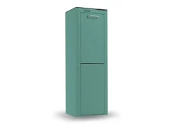 Cubo de basura para la cocina - Cubo de reciclaje - 2 compartimentos de 20L - CUBEK
