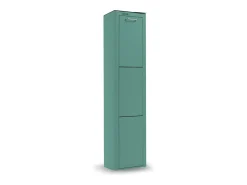 Cubo de basura para la cocina - Cubo de reciclaje - 3 compartimentos de 20L - CUBEK