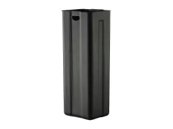 Cubo de reciclaje de acero inoxidable con pedal - 3 compartimentos - 60L - DUMEO