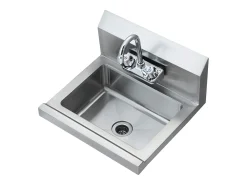 Cuenco de Inoxidable SucceBuy, 43 x 33cm, NSF, Montaje en Pared, para Restaurante