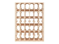 Darnir Botellero madera maciza de pino 70x33x94 cm