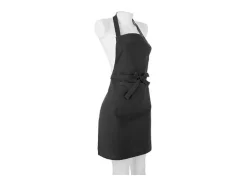 Delantal con Bolsillo Atmosphera Negro Algodón (60 x 80 cm)