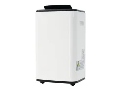 Deshumidificador de 25L con secadora - Pantalla LED - Blanco y negro