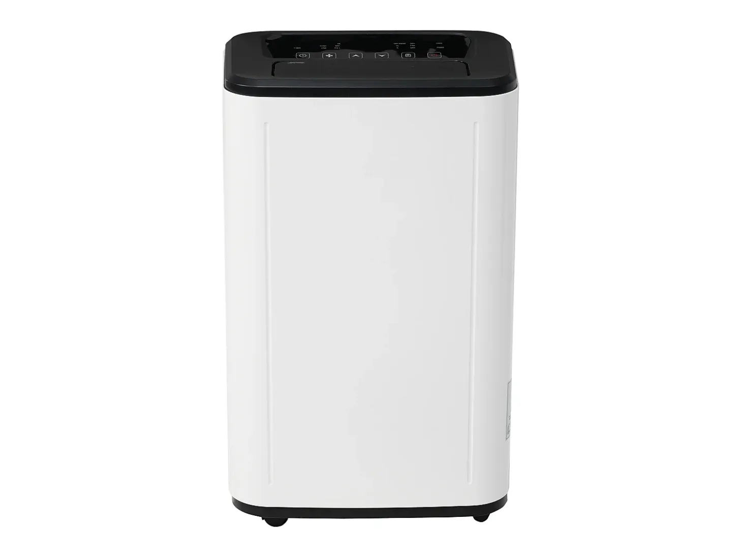 Deshumidificador de 25L con secadora - Pantalla LED - Blanco y negro