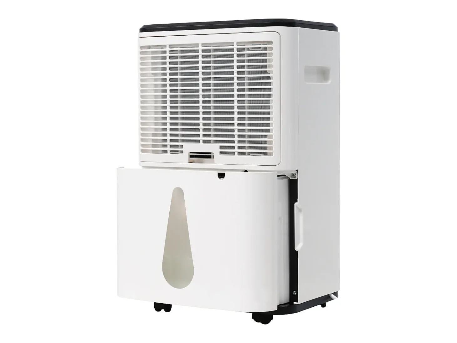 Deshumidificador de 25L con secadora - Pantalla LED - Blanco y negro