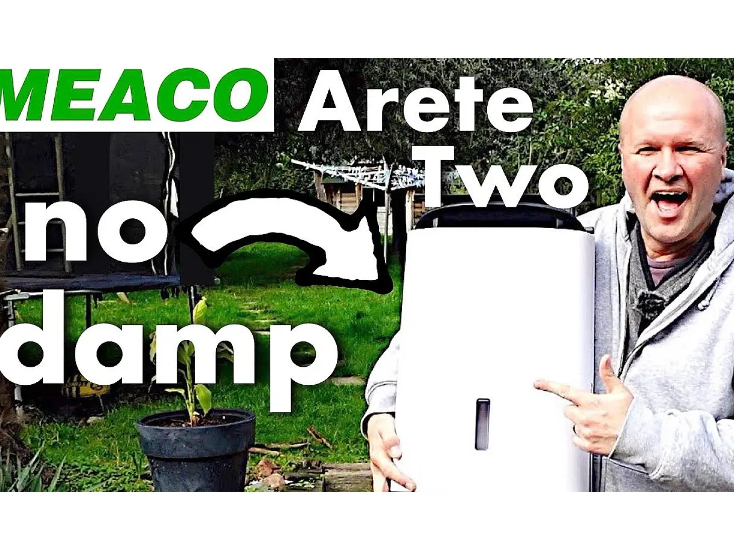 Deshumidificador MeacoDry Arete® Two 12L – silencioso, con app, filtro HEPA, secado rápido, bajo consumo, ideal para 1 a 3 habitaciones
