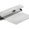 Dispensador de Rollos de Cocina X-Tra Roll Metaltex 2 en 1 con Cortador de Papel - Gris
