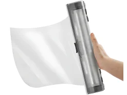 Dispensador de Rollos de Cocina X-Tra Roll Metaltex 2 en 1 con Cortador de Papel - Gris