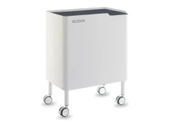 DON HIERRO - Cubo de basura ergonómico, funcional y elegante, 2 x 20 litros, ECOBOX NOA-