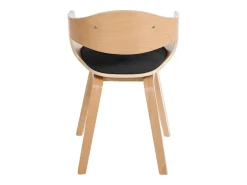 Dudeco Silla Berlim de Tela Roble y gris oscuro