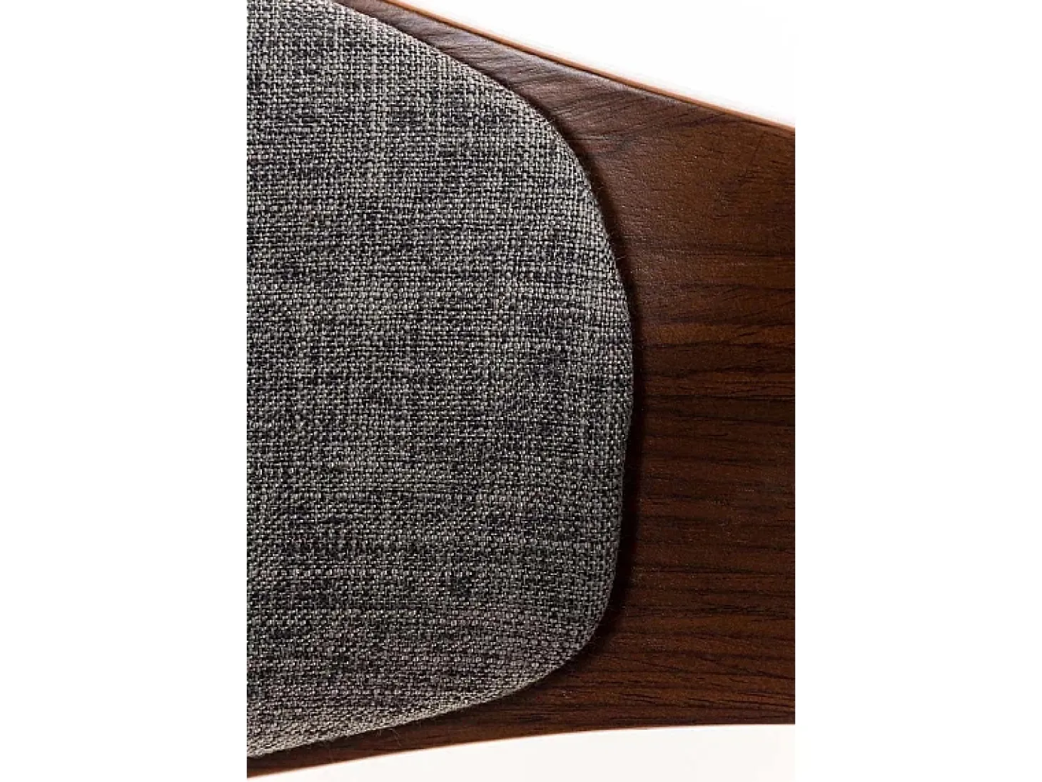 Dudeco Silla Berlim de Tela Nogal y gris claro