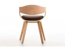 Dudeco Silla Berlim de Tela Roble y marrón