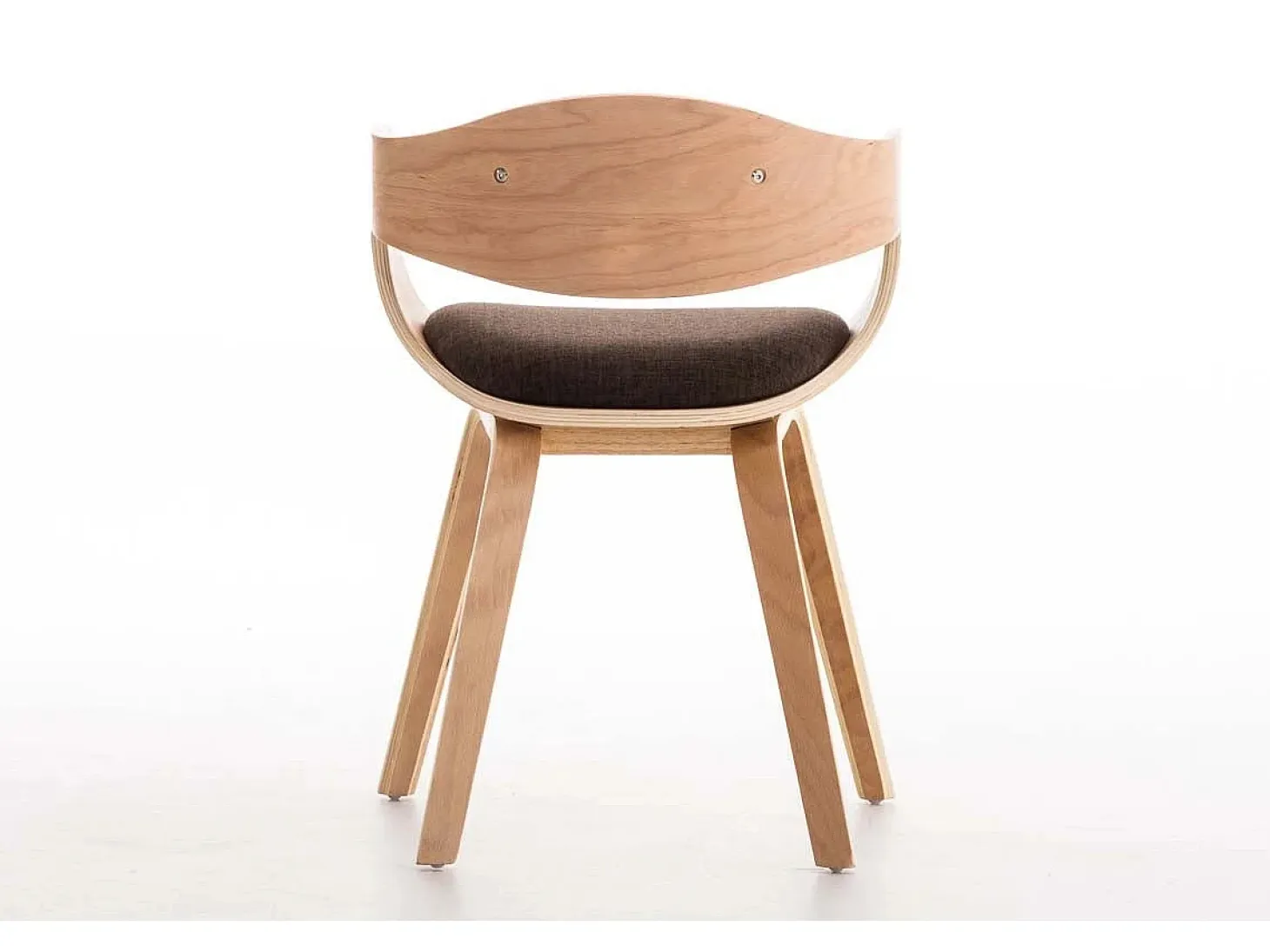 Dudeco Silla Berlim de Tela Roble y marrón