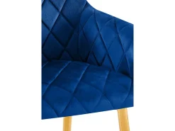 Dudeco Silla Bilbau Gold Azul marino