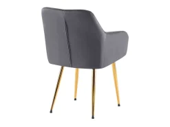 Dudeco Silla Bilbau Gold Gris oscuro