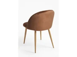 Dudeco Silla Bristol Marrón oscuro