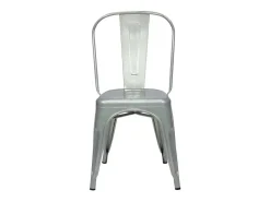 Dudeco Silla de Leeds Gris metalizado