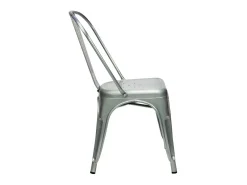 Dudeco Silla de Leeds Gris metalizado
