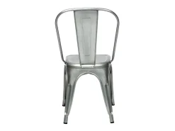 Dudeco Silla de Leeds Gris metalizado
