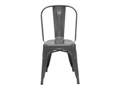 Dudeco Silla de Leeds Gris oscuro