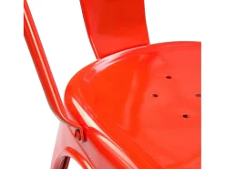 Dudeco Silla de Leeds rojo coral