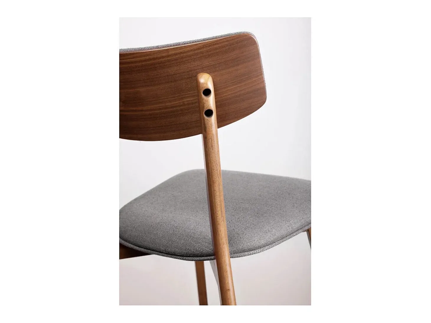 Dudeco Silla Funchal Nogal Gris oscuro