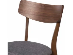 Dudeco Silla Porto Santo de Nogal Gris oscuro