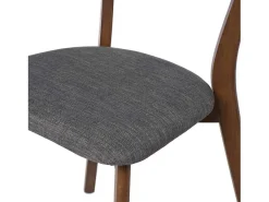 Dudeco Silla Porto Santo de Nogal Gris oscuro