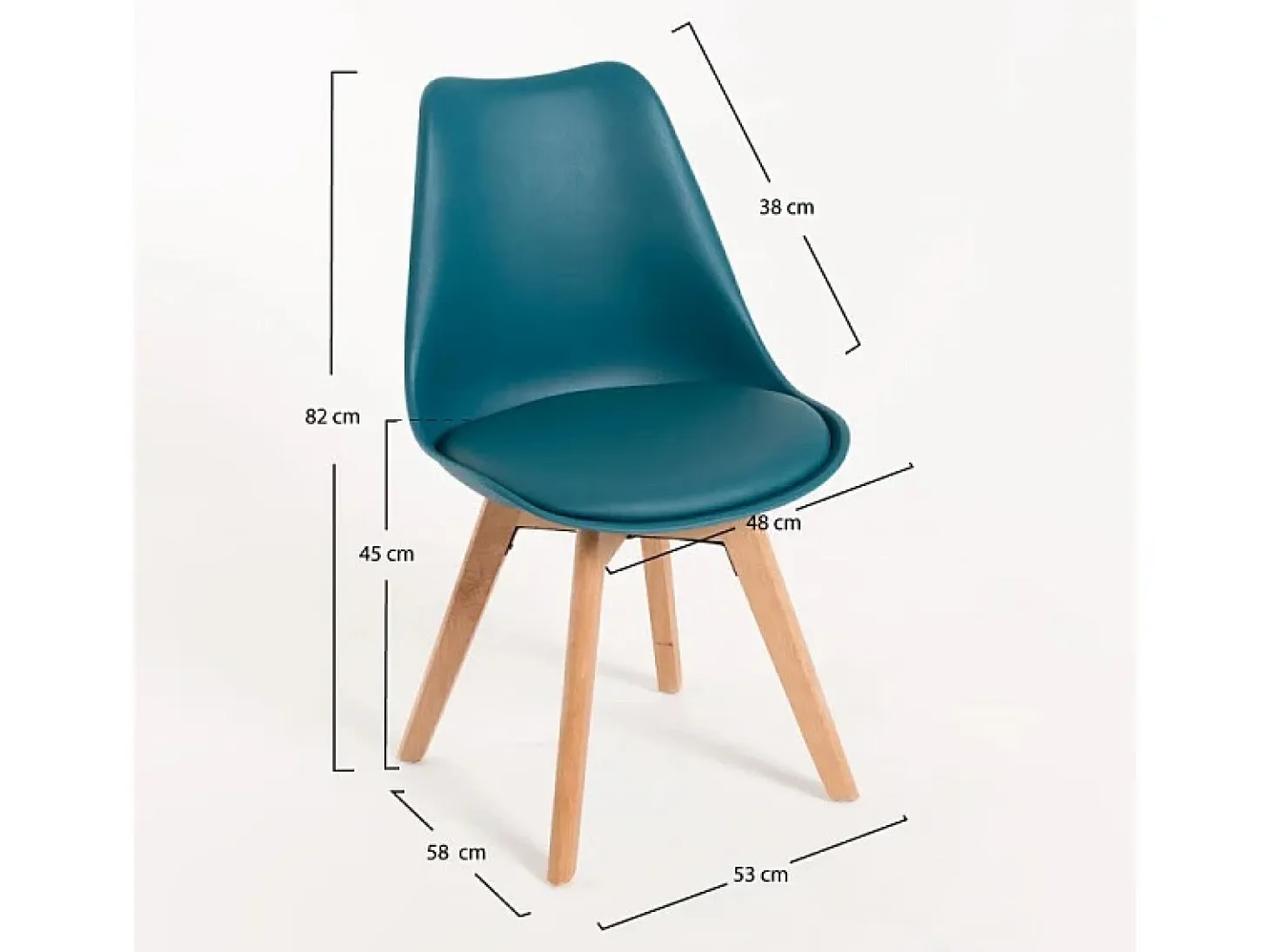 Dudeco Silla Skagen Basic Verde azulado