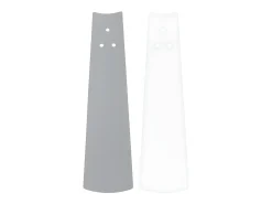 eco neo III 132 ventilador con cuerpo blanco y aspas blancas y grises, sin luz, casafan