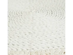 El Mantel Individual Macrame Marriage - Natural