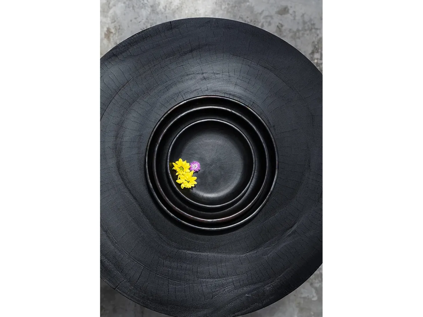 El Plato Clásico Quemado - Negro - M