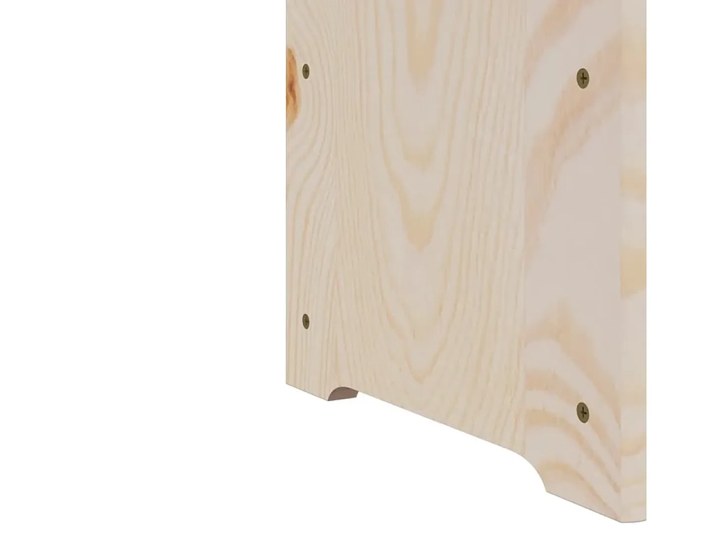 Eldon Botellero madera maciza de pino 67,5x25x87 cm