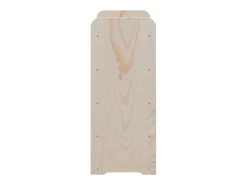 Eldon Botellero madera maciza de pino 67,5x25x60 cm