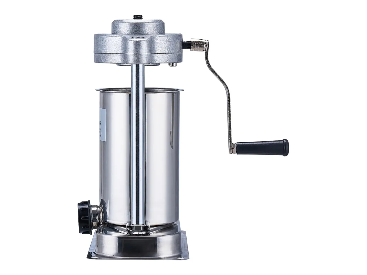 Empujador de Salchichas Manual SucceBuy, 2 L, Empujador de Salchichas en Acero Inoxidable 304, con Pinza, Vertical