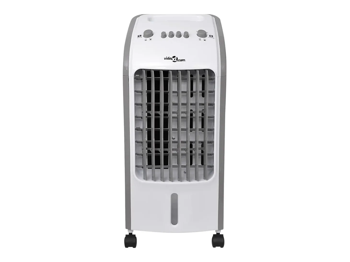 Enfriador de aire portátil 80 W 4 L 270 m³/h 25x26x56 cm