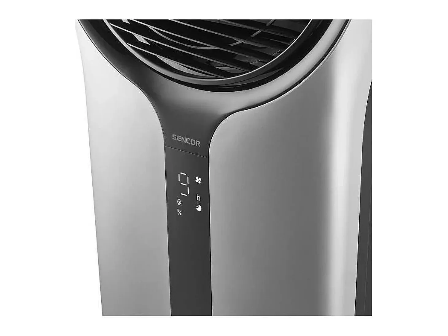 Enfriador de aire Sencor SFN 9014SL - 3 Modos de Ventilación, 3 Velocidades, Depósito 5,5L - Gris