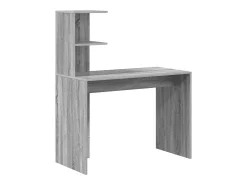 Escritorio con almacenaje 2 piezas Sonoma gris 102 x 50 x 124 cm